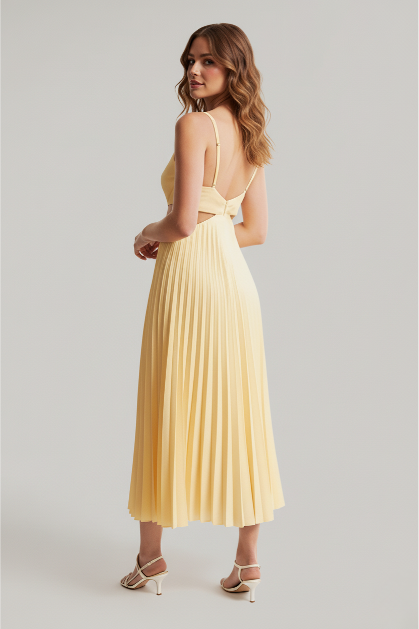 Sirelia | Women’s Pleated Wedding Guest Dress