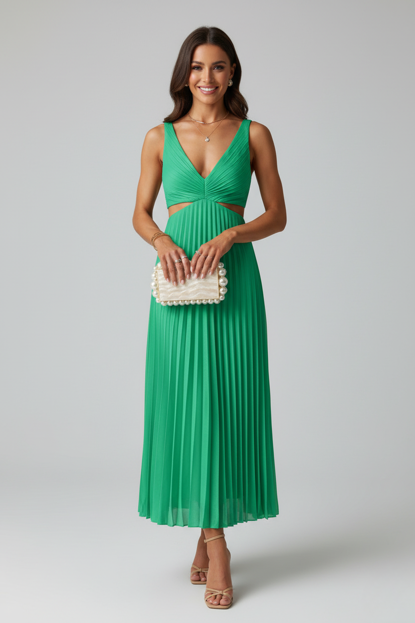 Kiara | Women’s Pleated Wedding Guest Dress