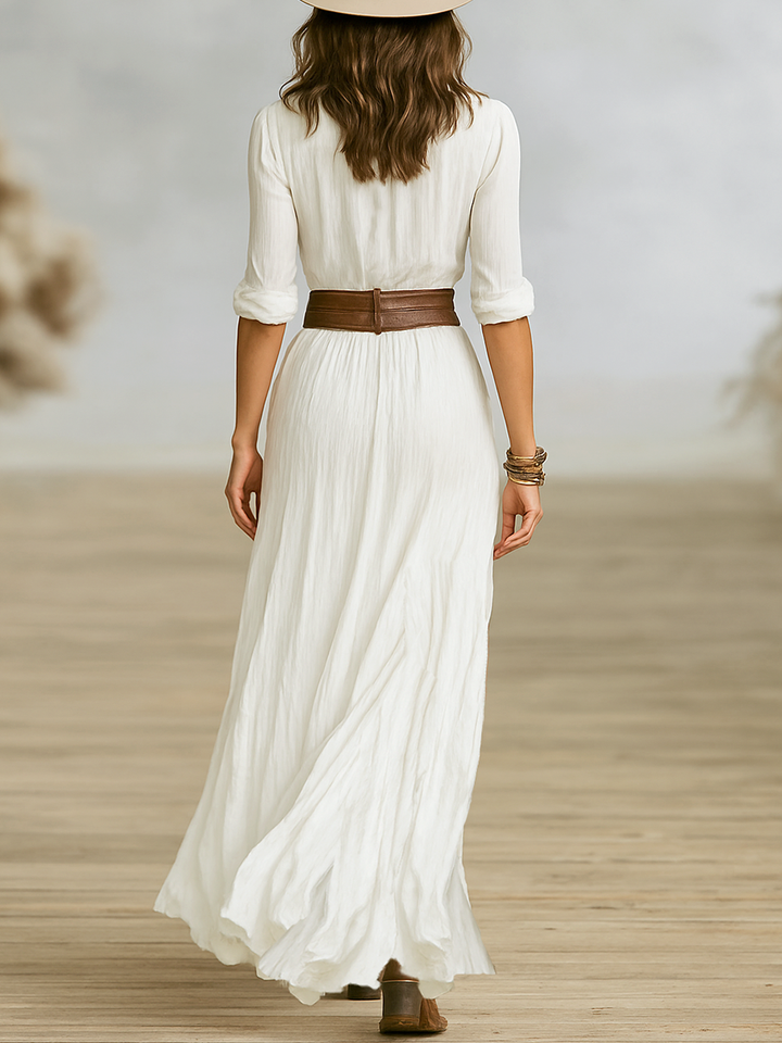 Lunara | Women’s Boho V-neck Summer Maxi Dress