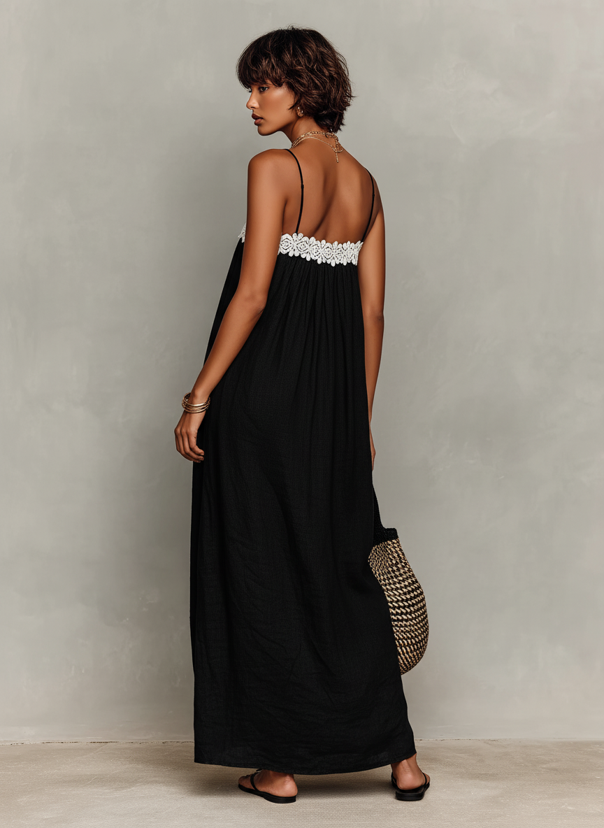 Riley | Women's Elegant Flowing Maxi Dress