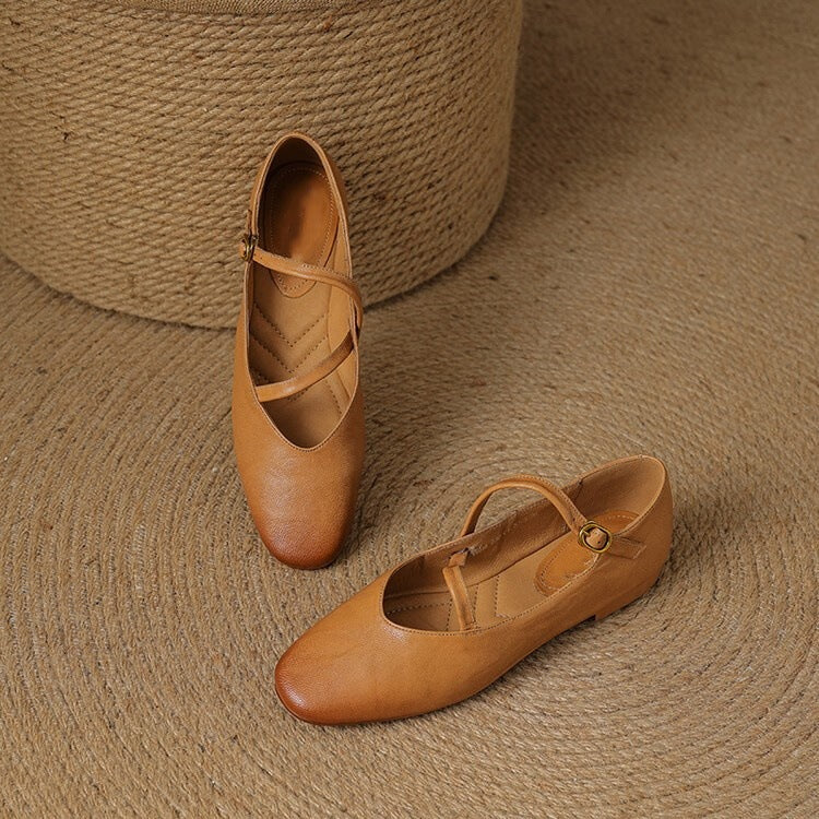 Esme | Women's Classic Adjustable Strap Flats