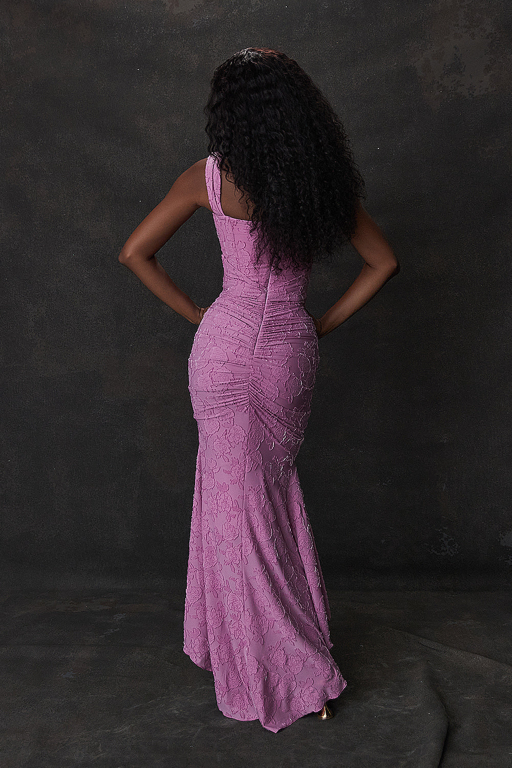 Violet | Women's Asymmetrical Formal Maxi Dress