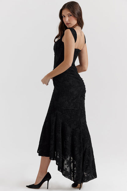 Violet | Women's Asymmetrical Formal Maxi Dress