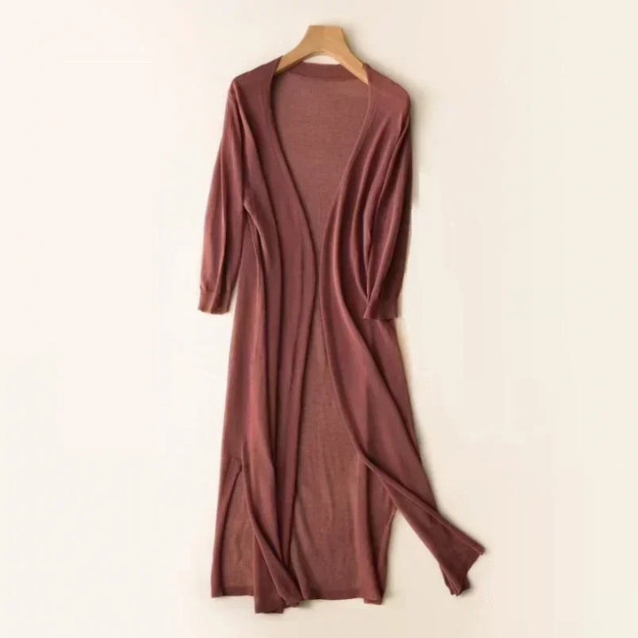 Vera | Women's Elegant Long Lightweight Cardigan