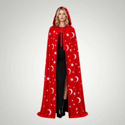 Hannah | Women's Hooded Magician Cloak Halloween Costume