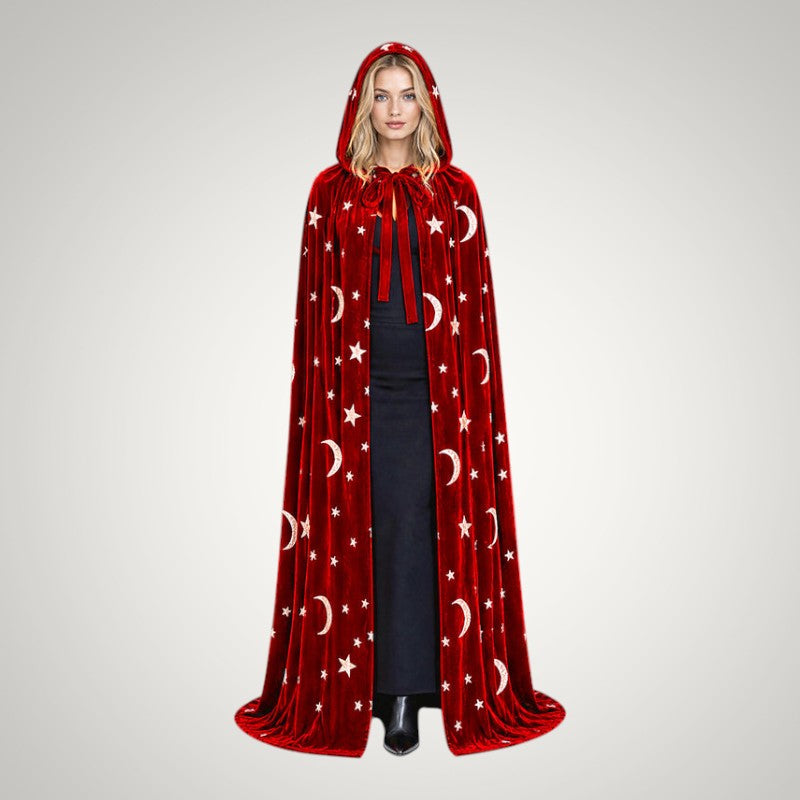Hannah | Women's Hooded Magician Cloak Halloween Costume