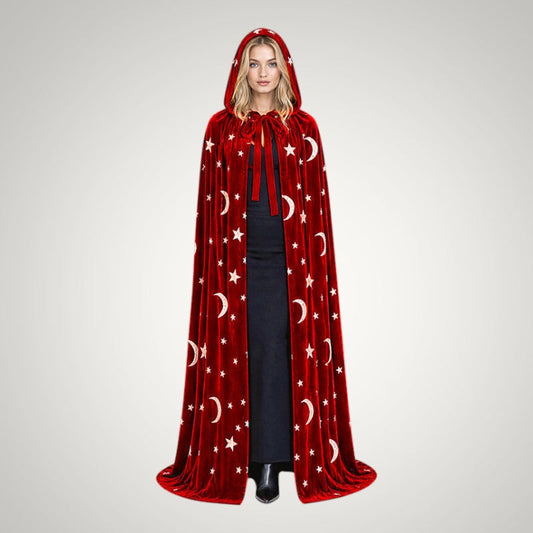 Hannah | Women's Hooded Magician Cloak Halloween Costume