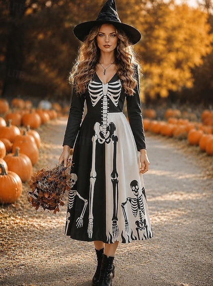 Black & White Skeleton