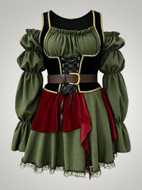 Naomi | Women's Pirate Halloween Costume With Headgear