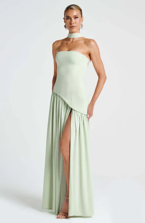 Anthea | Women’s Wedding Guest Side Slit Maxi Dress