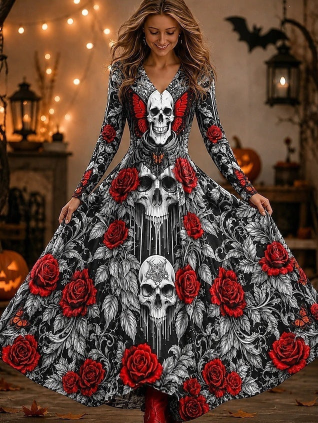 Skulls & Red Roses