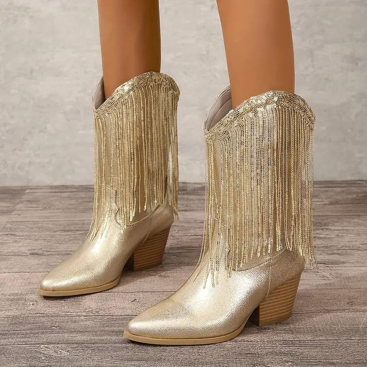 Miranda | Women’s Western Fringe Cowboy Boots