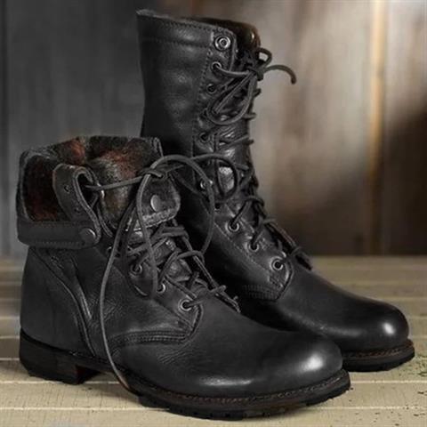 Olina | Women's Casual Lace Up Boots