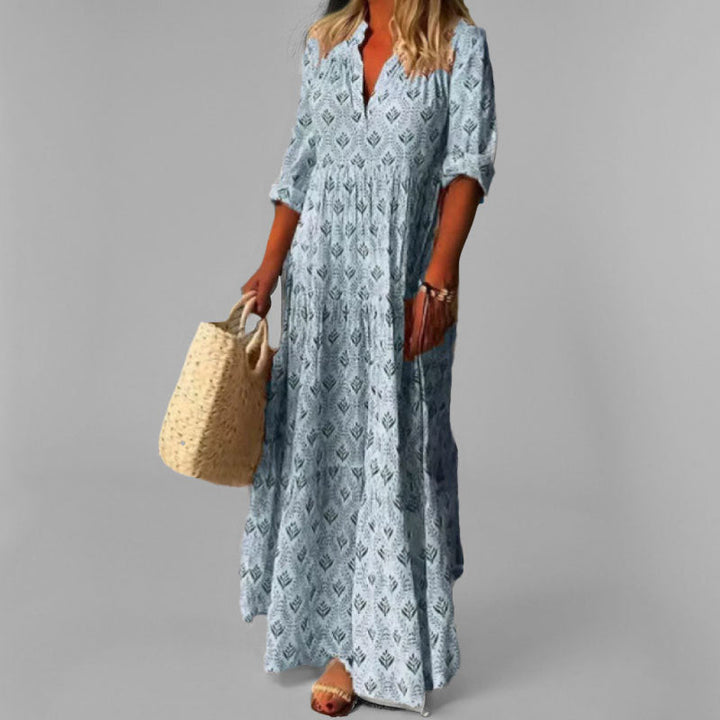 Erica | Women’s Summer V-Neck Maxi Dress