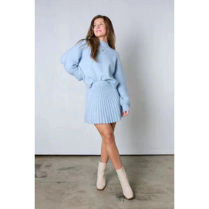 Eleanor | Women's Cozy Knitted Jumper Dress Set