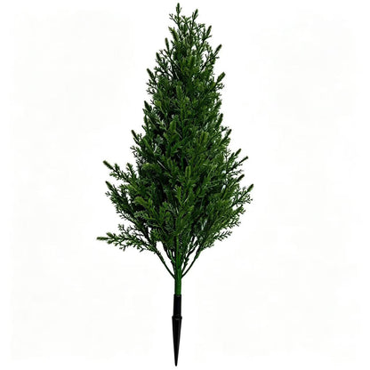 Outdoor Christmas Tree with Ground Stake