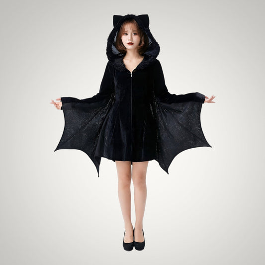 Orla | Women's Gothic Halloween Bat Dress Costume
