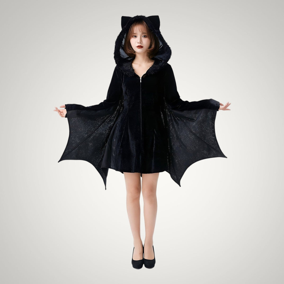 Portia | Women's Gothic Halloween Bat Dress Costume
