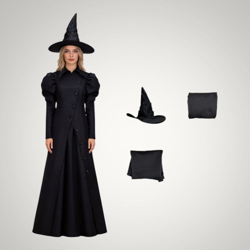 Martha | Women's Dramatic Halloween Witch Costume
