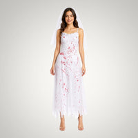 Lydia | Women's Theatrical Halloween Bloody Mary Bride Costume