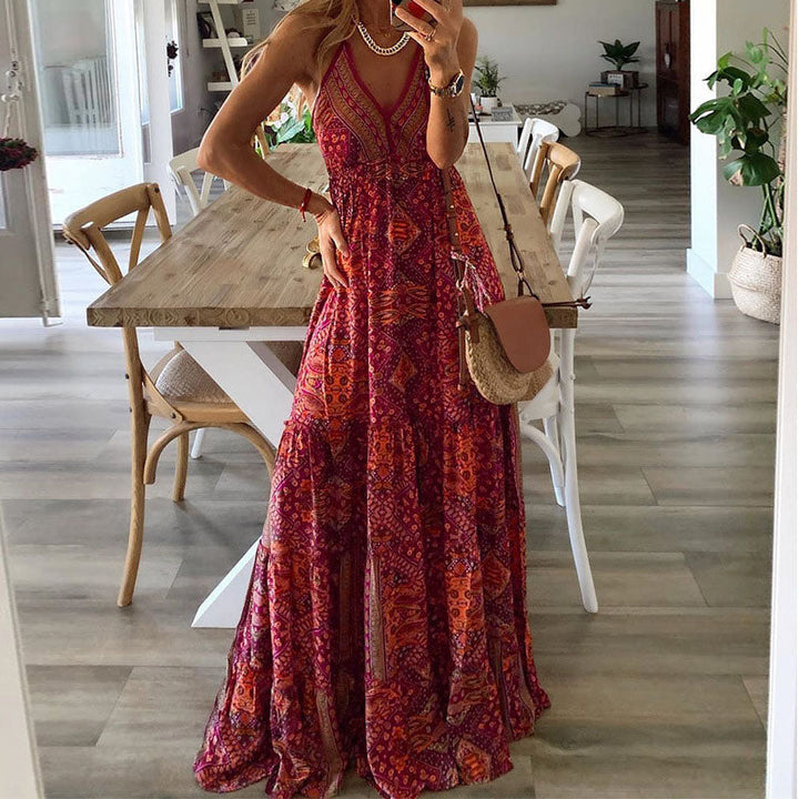 Helena | Women’s Boho Maxi Summer Dress