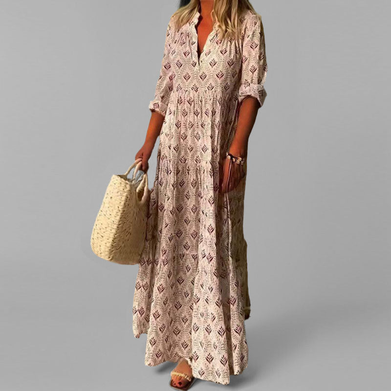 Erica | Women’s Summer V-Neck Maxi Dress