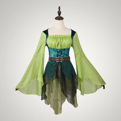 Lucy | Women's Festive Magic Elf Halloween Costume Set