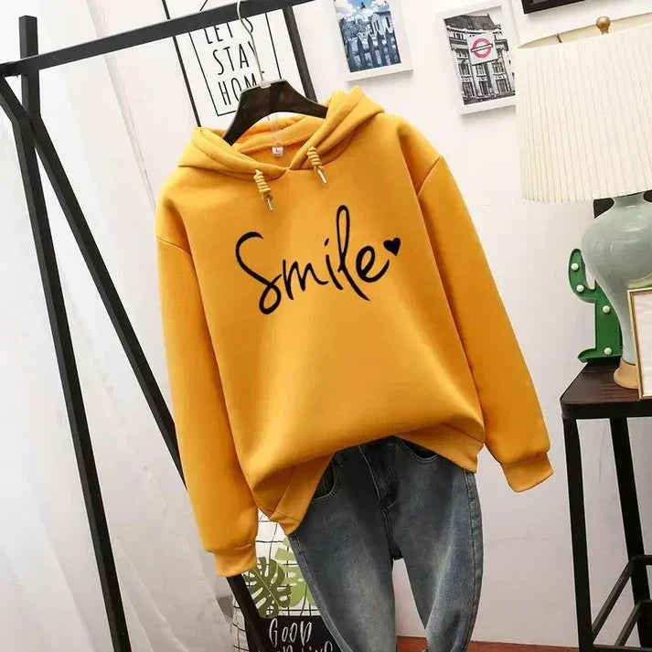 Sadie | Women’s Casual Script Print Hoodie