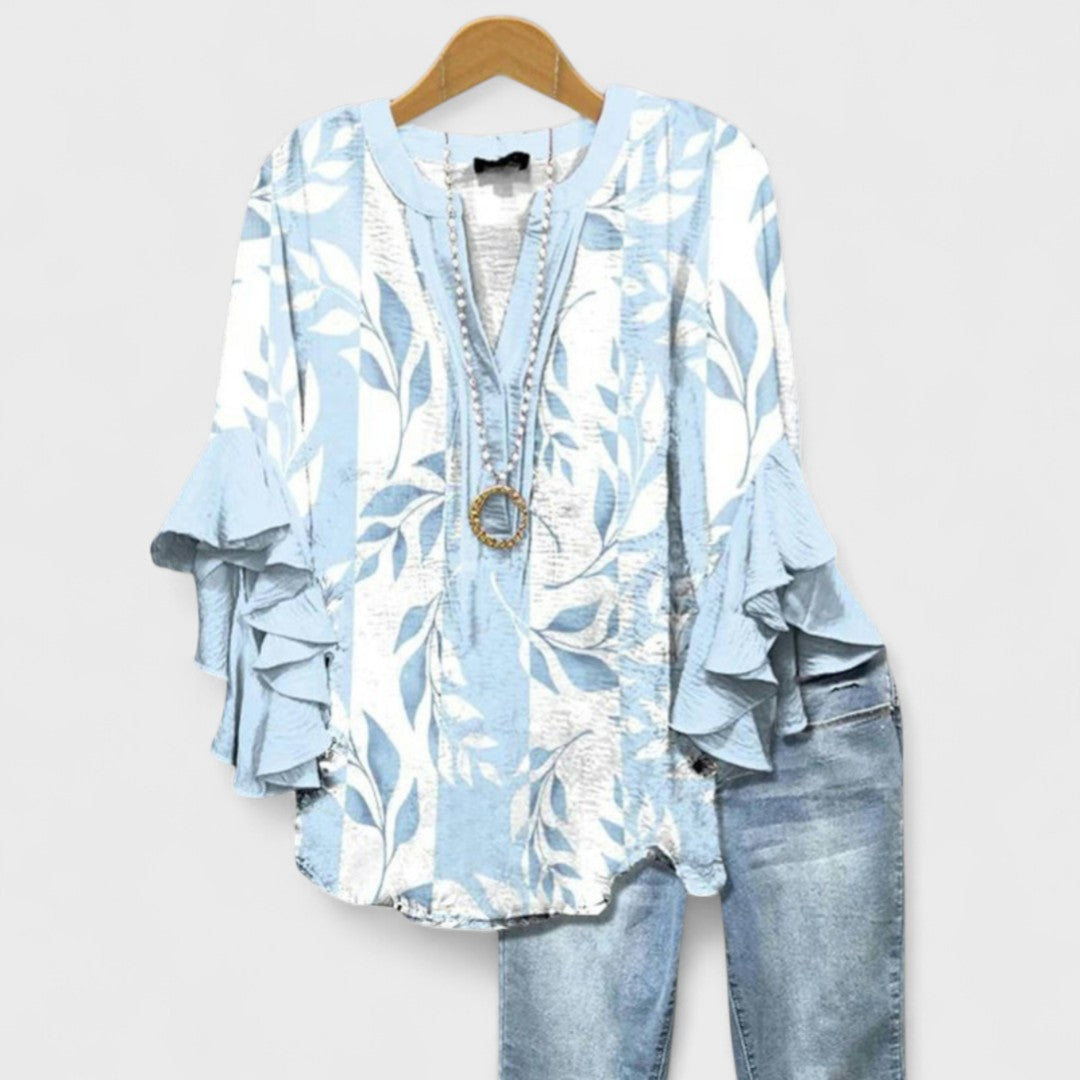 Grace | Women's Floral Summer Blouse