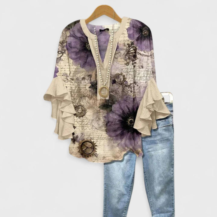 Grace | Women's Floral Summer Blouse