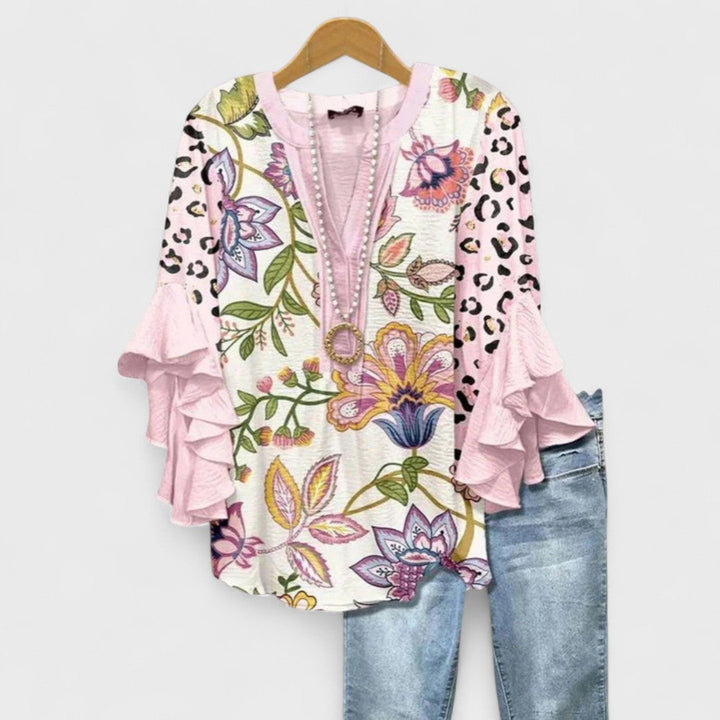 Grace | Women's Floral Summer Blouse