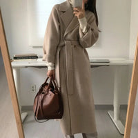 Melody | Women's Classic Belted Oversized Coat