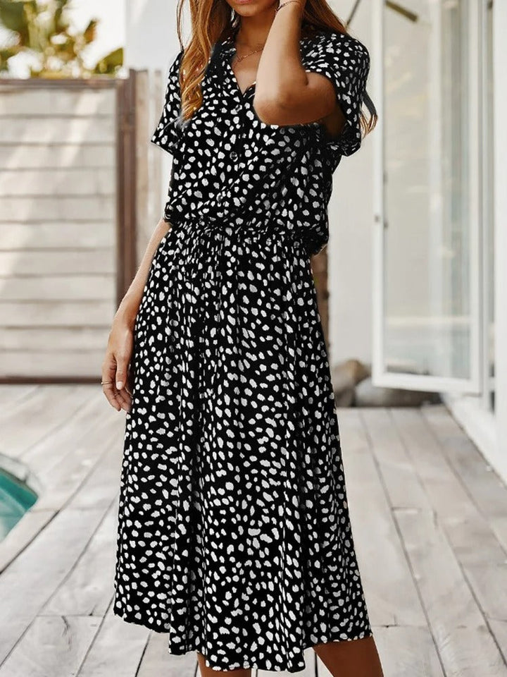 Felicitas | Women's Casual Printed Shirtdress