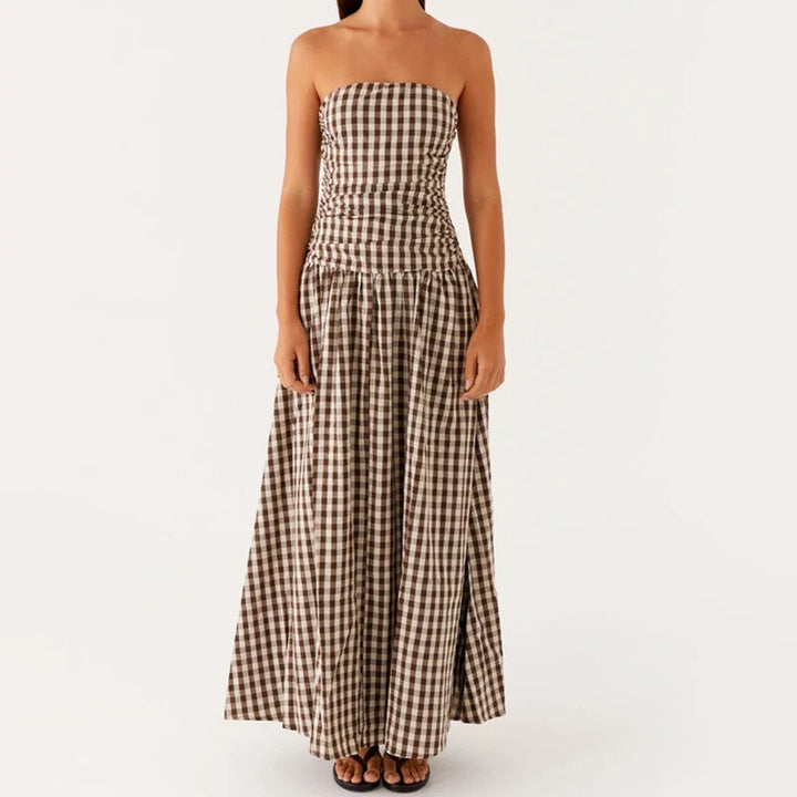 Felicity | Women’s Summer Strapless Maxi Dress