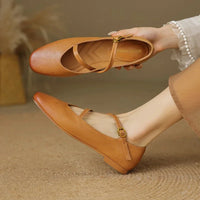 Esme | Women's Classic Adjustable Strap Flats
