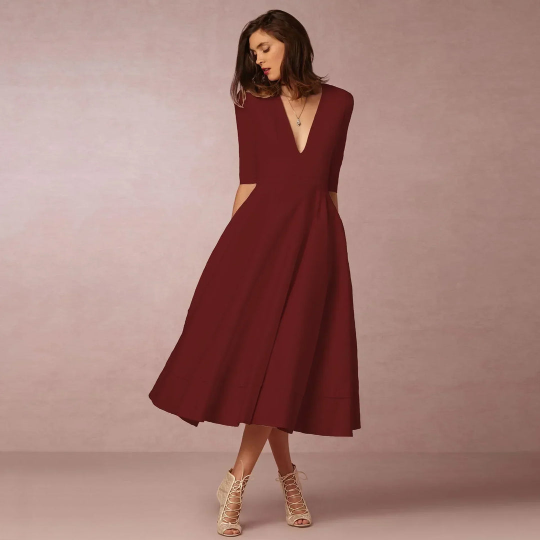Tilda | Women's Elegant A-Line Evening Dress