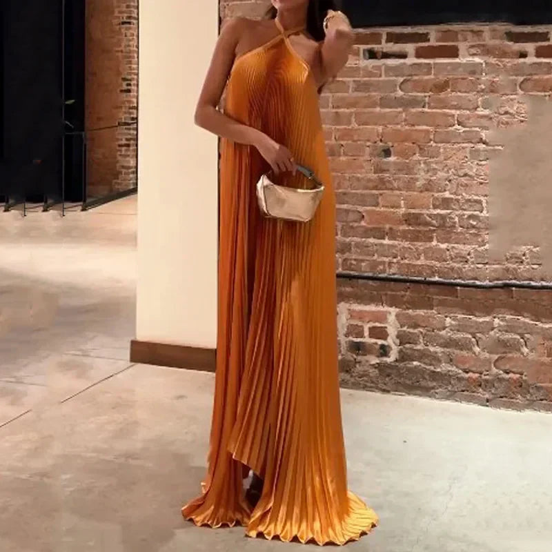 Phoenix | Women’s Pleated Wedding Guest Dress