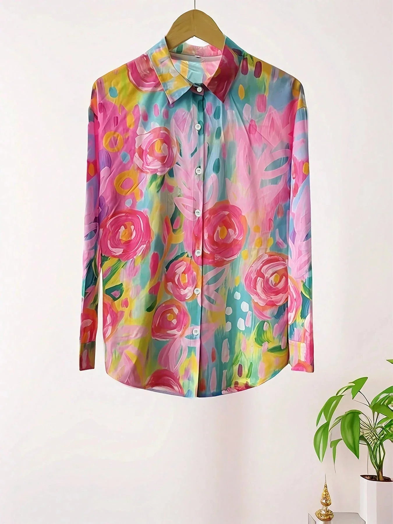 Autumn | Women's Casual Printed Short Sleeve Blouse
