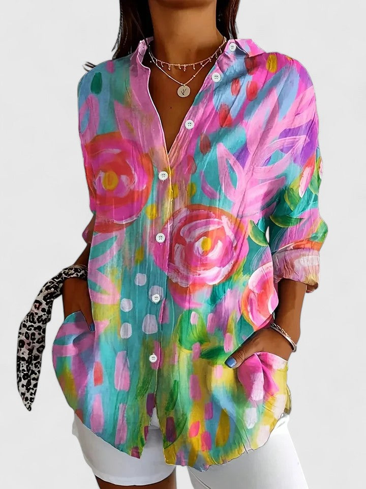 Aspen | Women's Summer Printed Tunic Blouse