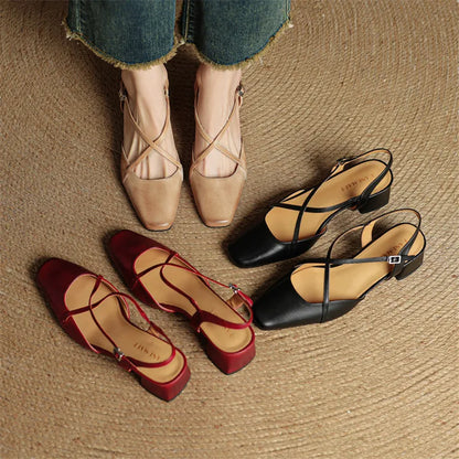 Rose | Women's Closed-Toe Block Heels