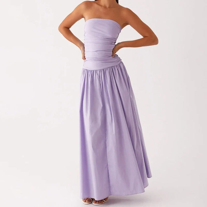Felicity | Women’s Summer Strapless Maxi Dress