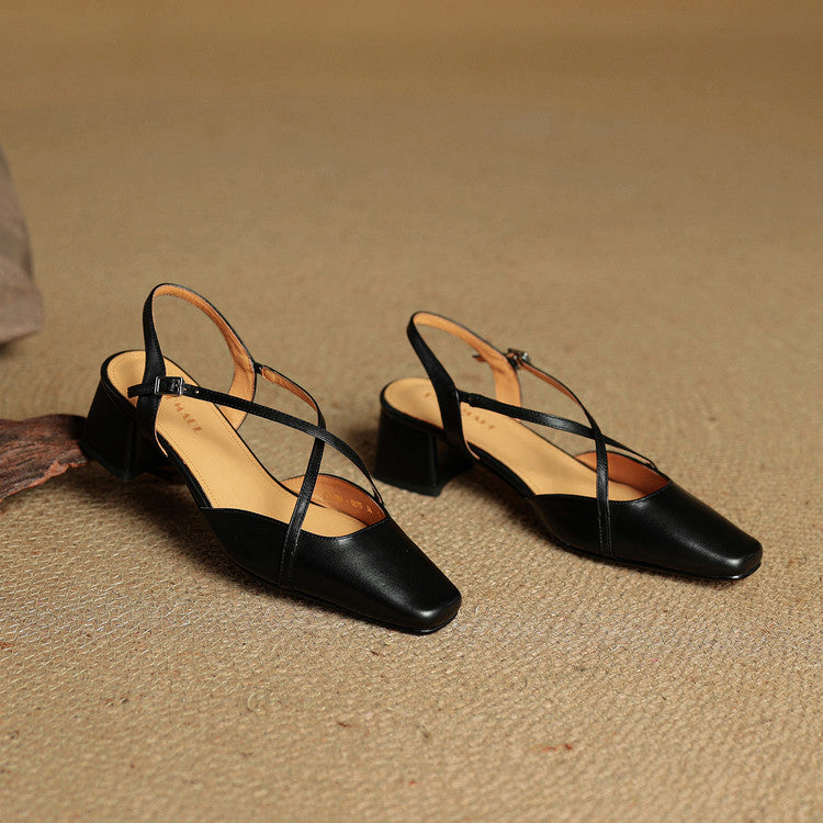 Rose | Women's Closed-Toe Block Heels