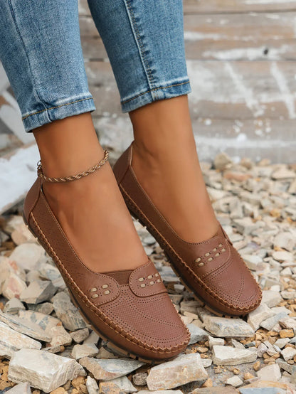 Ariana | Women’s Elegant Round Toe Loafers