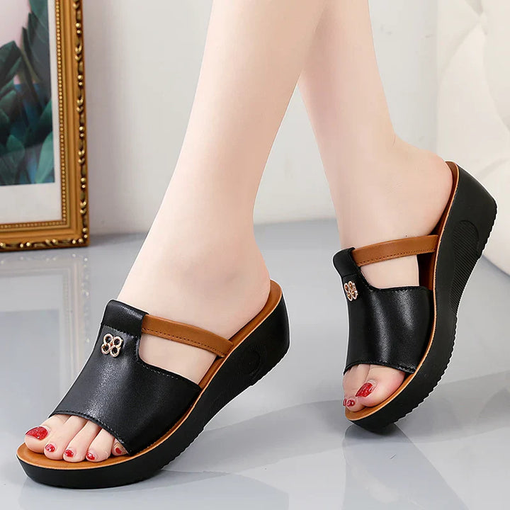 Sloane | Women's Dual-Strap Platform Sandals