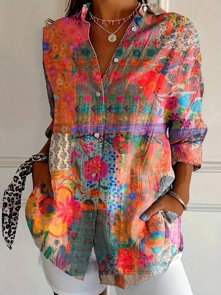 Paige | Women’s Long Sleeve Tunic Blouse