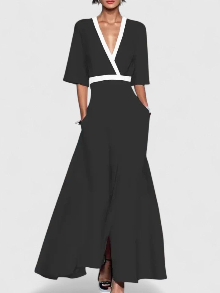 Eliza | Women's Elegant Wedding Guest Maxi Dress