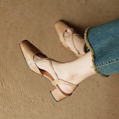 Rose | Women's Closed-Toe Block Heels