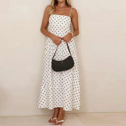 Carmen | Women’s Spaghetti Strap Muslin Dress