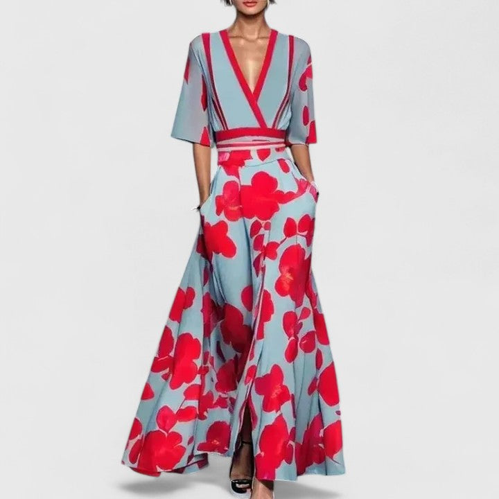 Eliza | Women's Elegant Wedding Guest Maxi Dress