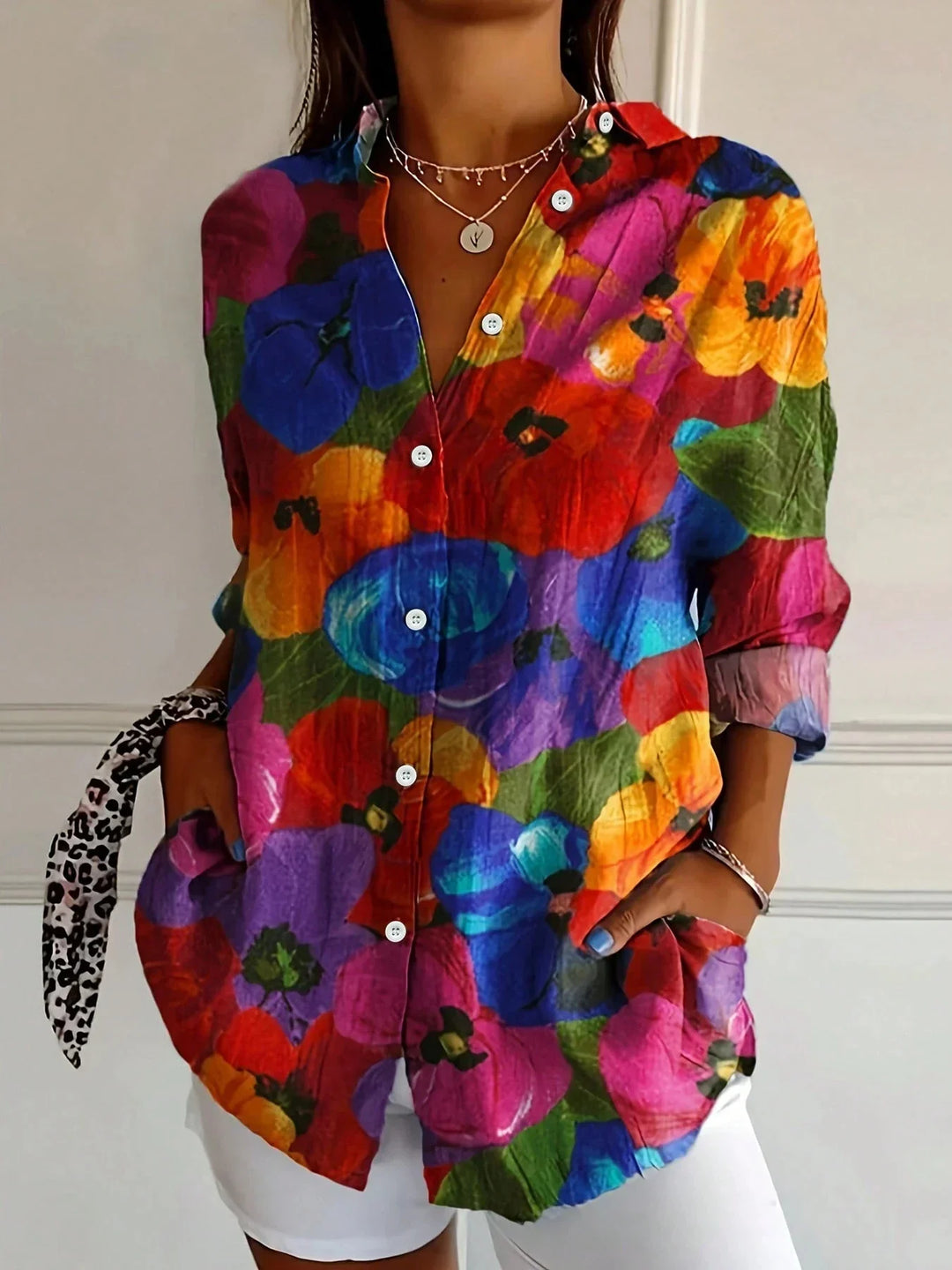Paige | Women’s Long Sleeve Tunic Blouse